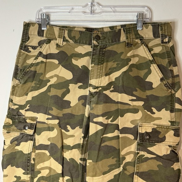 Carhartt Pants Mens 36x30 Camouflage Carpenter Cargo Relaxed Fit Hunting Camo - Picture 5 of 13